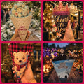Personalized printable party cones made with Keepsy Studio for weddings, birthdays, Christmas and Halloween